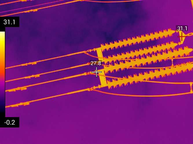 绝缘子测温检测 绝缘子测温检测