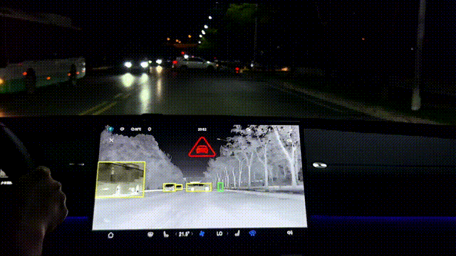 红外热成像在汽车辅助驾驶中的应用